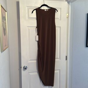 NWT Wilfred Eavesdrop XL dress in Cocoa Bean